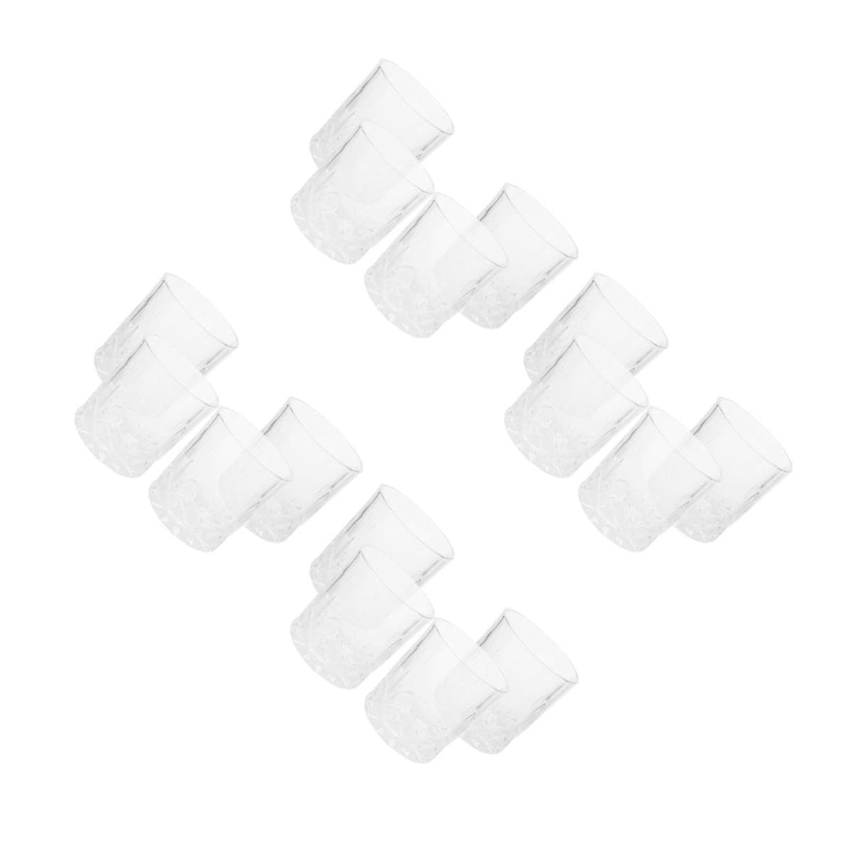 PRETYZOOM 4 Juegos Vaso De Whisky Vasos Para Beber Pequeños Taza De Café Copas De Coctel Copas De Vino Flotantes Vasos De Coctel De Lujo Vasos De Cerveza Cóctel Vidrio Transparent 4 Uds * 4