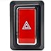 MecXora Hazard Warning Switch Compatible With Mercedes W123 C123 S123 R107 C107 (1976-1989) – Compatible with 200D 230E 280CE 280SL 300TD 350SLC 450SL & More – Coupe, Saloon, Estate Replace 1238200205