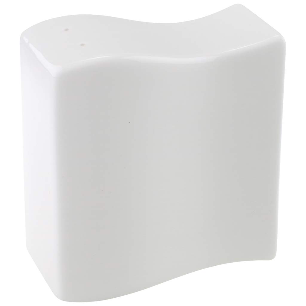 Villeroy & Boch NewWave Saliera, Porcellana Premium, Bianco