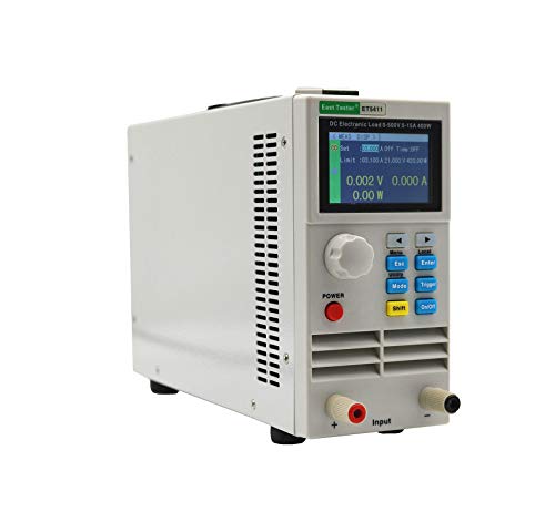 East Tester ET5411 Single-Channel Programmable Electronic Load 400w Input 0-500V/0-15A Adjustable Constant Current Electronic Load Electronic Load Controller