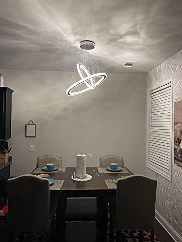 Image of Crystal Glass Ceiling Stainless Steel Chandelier with Glass Bead &Sparkling K9 Crystal Lamp - 6 Yellow Light A10