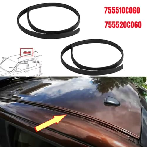Moldura de goteo para techo lateral 1.65m ideal para viajes en pick-up 4