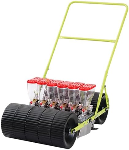 Hand Push Vegetable Seeder Planter, Manual Broadcast Spreader for Efficient Planting of Corn, Soybean, Peanut, and Wheat in Gardens