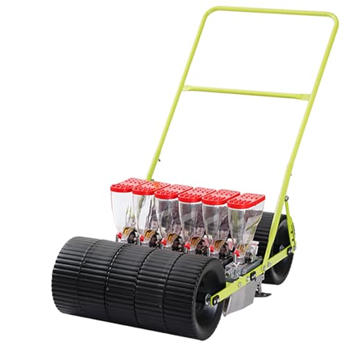 Hand Push Vegetable Seeder Planter, Manual Broadcast Spreader for Efficient Planting of Corn, Soybean, Peanut, and Wheat in Gardens