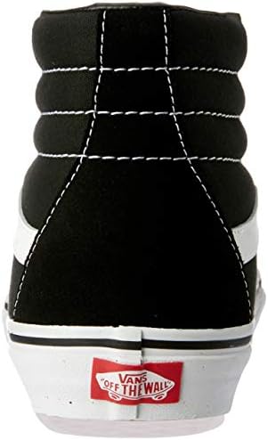Vans Sk8-Hi Unisex Casual High-Top Skate Shoes Black/White | Image 2
