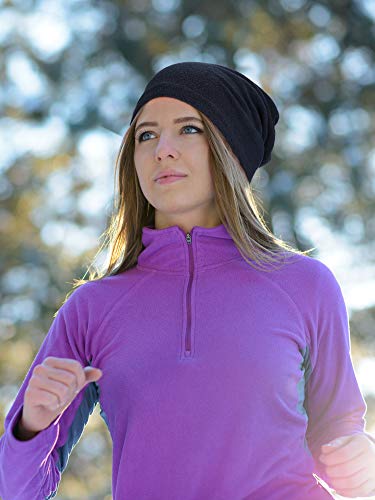 Geyoga 4 Pieces Winter Neck Warmers Fleece Gaiter Windproof Face Covering thumb #3