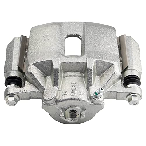 Image of TRQ Front Right Brake Caliper w /Bracket Passenger Side | For 2001-2003 Acura CL 1999-2004 RL 1999-2008 TL 2004-2014 TSX 2003-2012 Honda Accord