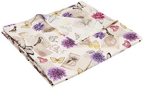 Martina Home Antique Foulard Multiusos, Tela, Lila, 300 x 270 cm