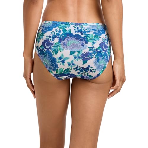 Image of Jockey Women's Underwear Elance Hipster - 3 Pack, Cove /Rain Stripe /Luscious Blue Bloom, 5