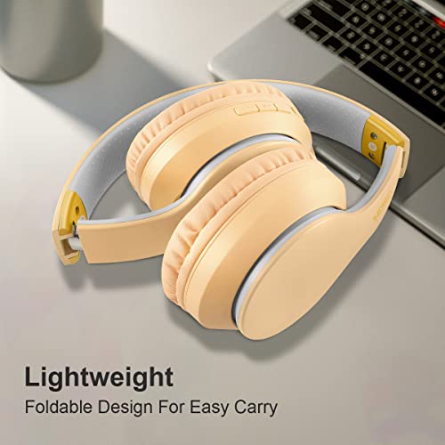 LOBKIN Casque Bluetooth sans fil stéréo pliable avec microphone intégré, casque avec prise jack 3,5 mm pour téléphones… - Les Beatles, Paul McCartney, John Lennon, RIngo Starr, George Harrison LOBKIN Casque Bluetooth sans fil stéréo pliable avec microphone intégré, casque avec prise jack 3,5 mm pour téléphones… – Image 5