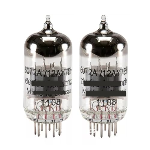 Tubes 12AY7 / 6072A à gain adapté pour restaurer le son chaud des amplis