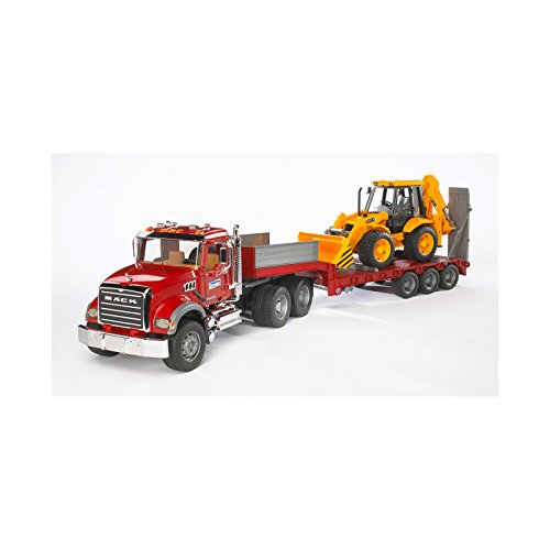 Bruder 2813 Mack Granite Flatbed Truck cover