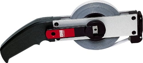 BMI 509021050 a rotella metrica in acciaio da 50 a 50 m con suddivisione cm inossidabile Acidato