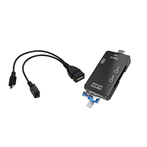 Expansão de armazenamento compatível com Fire TV Stick, Samsung, leitor de cartão SD kit de transfer