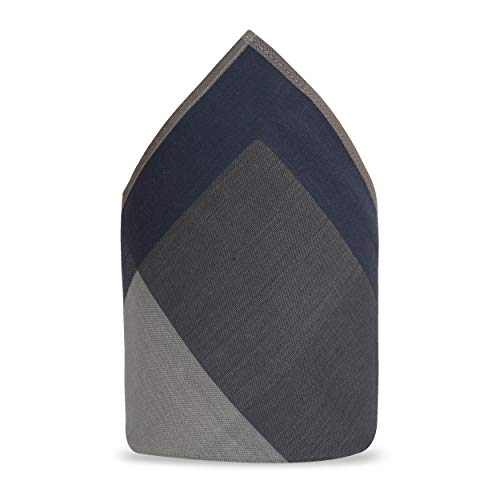 Caruso Italy 100% Cotton Men's Italia Handkerchief | Luxurious, Soft, and Ultra-Absorbent Handkerchief For Men | 50cm X 50cm