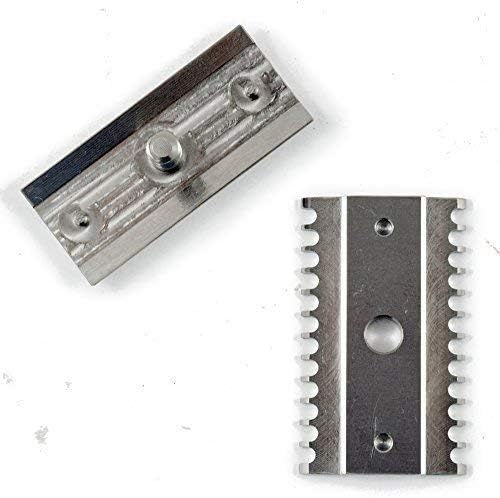 Above The Tie M2 Stainless Steel Open Comb Safety Razor Head - No Blades Included