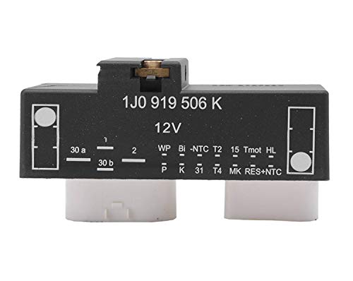 1J0919506K Cooling Fan Control Unit Module Relay Compatible with VW Beetle Jetta Golf TT 2000-2014 - Thumbnail 3