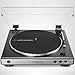 Audio-Technica AT-LP60X-GM Fully Automatic Belt-Drive Stereo Turntable, Gunmetal/Black, Hi-Fidelity, Plays 33-1/3 and 45 RPM Vinyl Records, Dust Cover, Anti-Resonance, Die-Cast Aluminum Platter