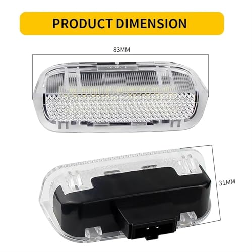 Lámpara de techo interior LED para iluminación de equipaje en Panamera 4