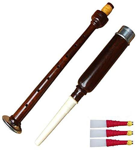 AAR RoseWood Practice Chanter with 3 Free Reeds