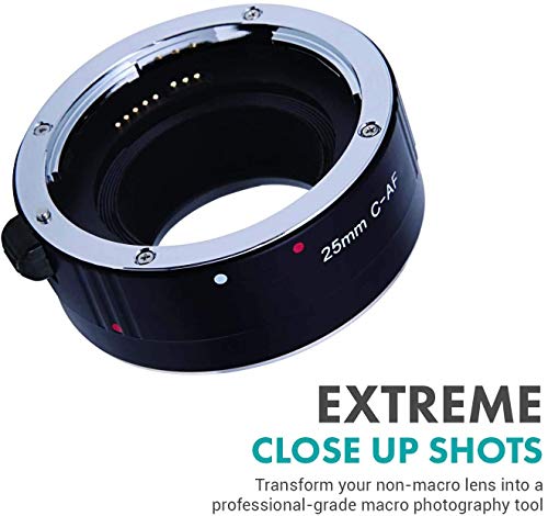 Movo/Kooka Af 25Mm Macro Extension Tube For Canon Eos Dslr Camera (Metal Mount) #TOP4