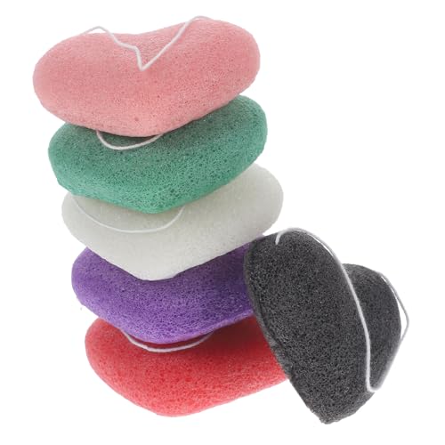 Éponge visage lavable et exfoliante Homoyoyo pour purifier le grain de peau en douceur
