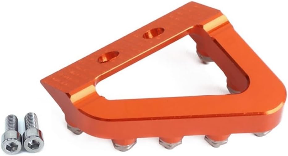 Motorcycle 2022 Brake Pedal Lever Step Tip Plate Fit for K-tm SX SXF EXC EXCF XC XCF XCW 125 150 250 300 350 2017-2022(Orange)