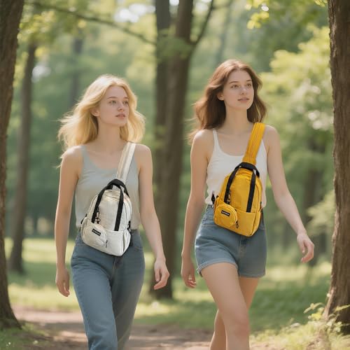 Sling Bag, Women, Nylon, Small, Lightweight, Waterproof Multi functional Leisure Day, Mini Backpack,carried by hand, Travel2