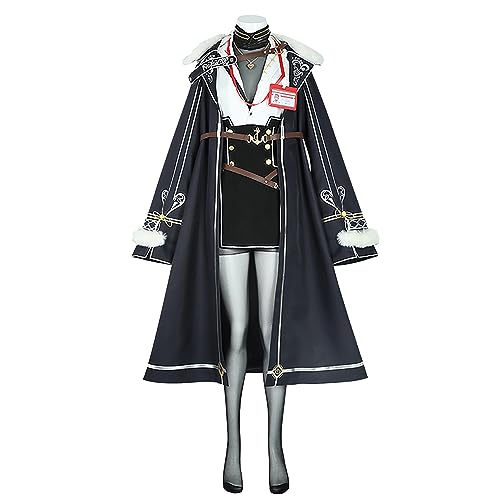 ZBQYGO Anime Houshou Marine Cosplay Costume Women Suit Dress Coat Outfit