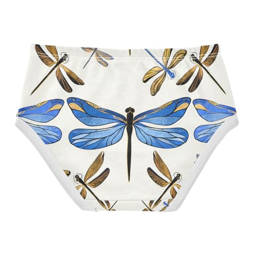 Colorful Dragonfly Blue Toddler Girls's Underwear 2T 202c12042