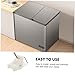 POPETPOP Refrigerator Replacement Buckles for Shelf Clips Hook Rack Brackets for Freezers and Coolers Easy Tool Installation Maximize Storage Space