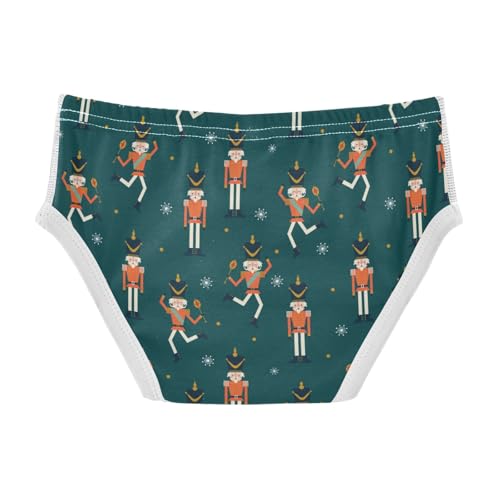 Boys' Exclusive Briefs Toddler Underwear 95% Combed Cotton Boxerbriefs 2T Nutcracker Pattern 742