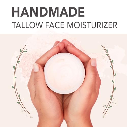 ANGELYCIA Beef Tallow for Skin | 100% Grass Fed Handmade Tallow Face Moisturizer | Face & Body | Whipped Moisturizer | 100% Natural Tallow Balm | No Parabens | Sensitive & Dry Skin, Eczema, Psoriasis — view 6