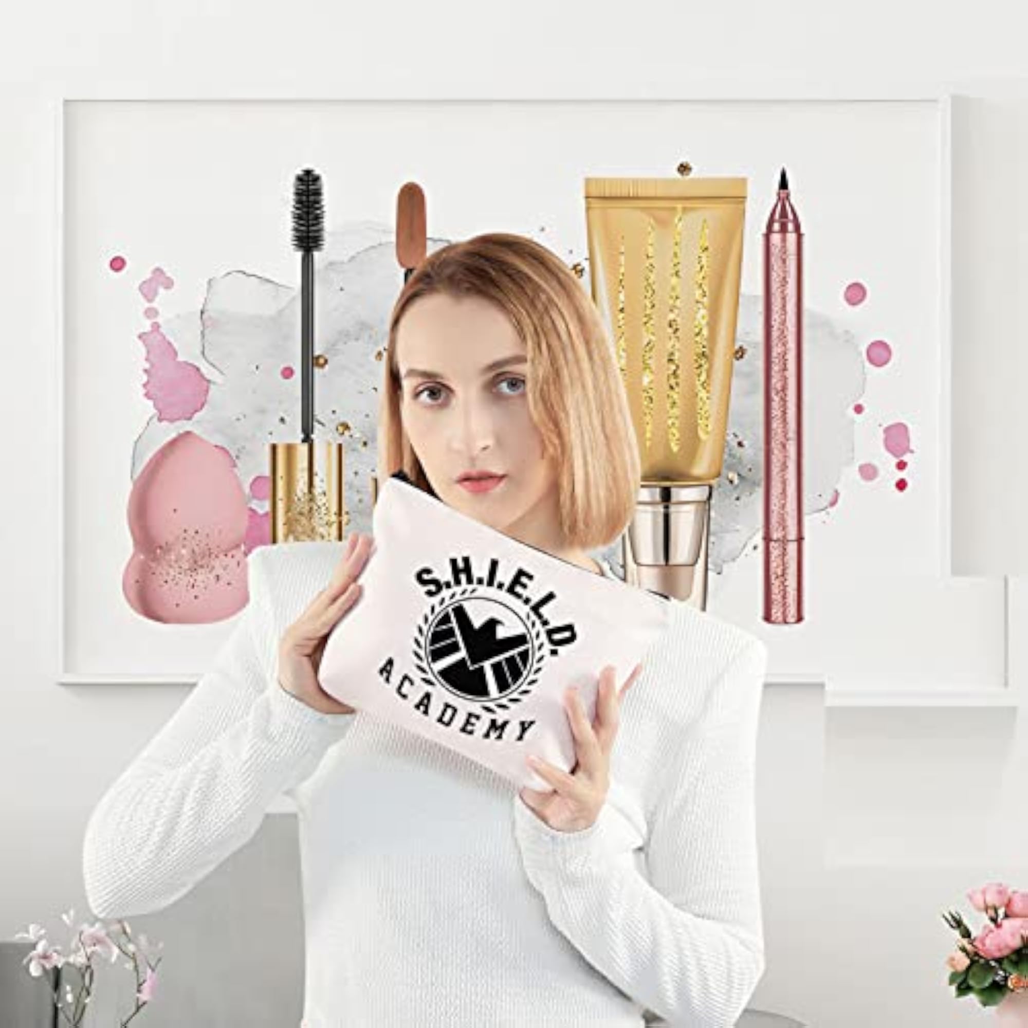 Agent of Shield Cosmetic Makeup Bag