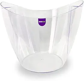 Balde De Gelo Acrílico Cristal 7,5 Litros Champanheira (Cristal)