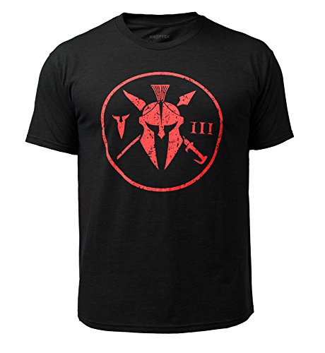 Kryptek Men's Three TEE, Black, XL Kryptek Men's Three TEE, Black, XL