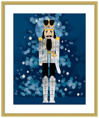 Amanti Art Framed Wall Art Print (21x25) Disco Nutcracker I
