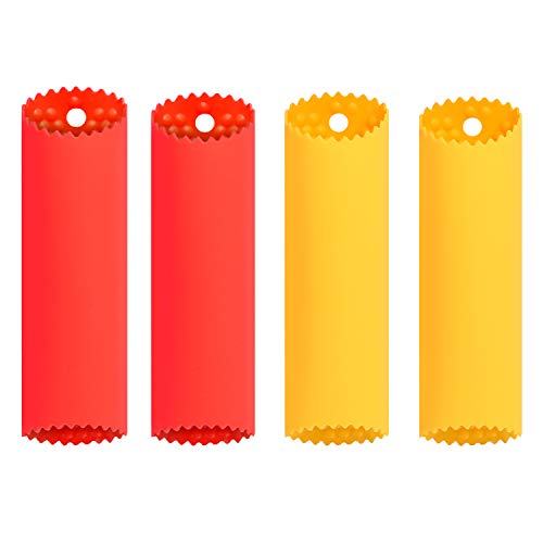 KSPOWWIN 4 Pack Upgrade Version Silicone Garlic Peeler Garlic Roller Peeling Tube Easy