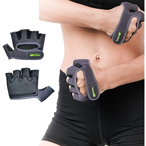 SENTEQ Lifting Workout Gloves - Fingerless Gym Workout Hand Protection, Grip Gloves for Weightlifting, Crossfit and Sports, Workout Gloves for Men & Women, Great for Training, Climbing, Biking & More Cover