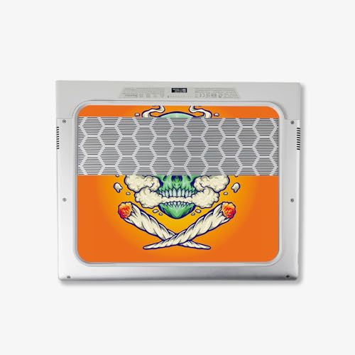 Image of MightySkins Skin Compatible with Alienware X14 R2 (2023) Full Wrap Kit - Smoke Skull | Protective, Durable, and Unique Vinyl Decal wrap Cover | Easy to Apply & Change Styles | Made in The USA