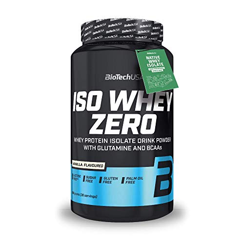 BioTech USA Iso Whey Zero, 908 g Dose (Vanille)