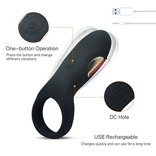 C ockrîng men women anîllo Masajeador ajustable Sîlicona F2R