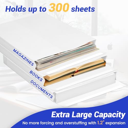 Expandable Catalog Manilla Envelopes 10x13 Self Seal, 25 Pack Goefun Large White Envelopes, 180 GSM Heavyweight for Home, Office, Business Mailing, Organizing and Storing by Goefun - Image 3
