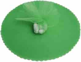 100 Veli Di Tulle Rotondi In Organza - Per Confezionare Caramelle, Confetti, Lilla, Feste - Foto 12