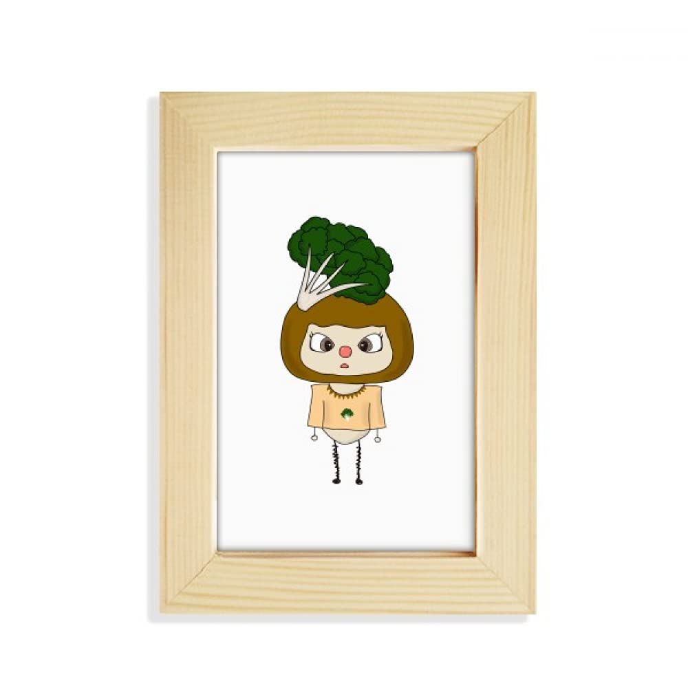 Cadre photo chou-fleur vert un cadeau insolite pour passionne de cuisine