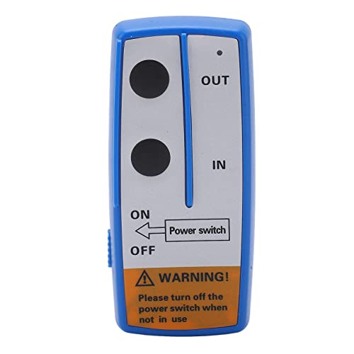Winche eléctrico de acero inoxidable 4000LB 12V con control remoto miniatura 5