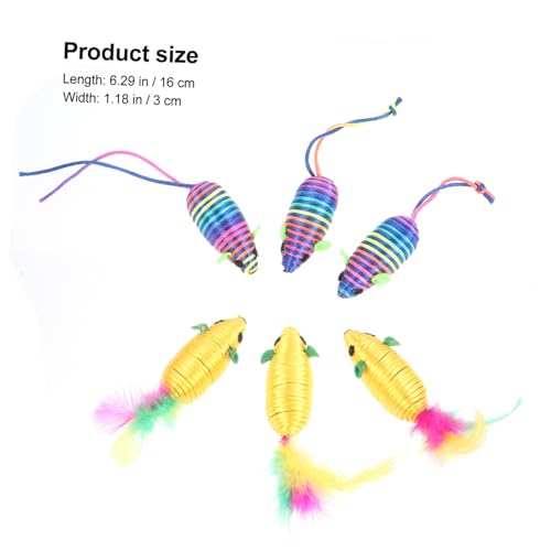Juguetes de ratón para gato con material seguro y diseño de simulación LOLIPPYY 3