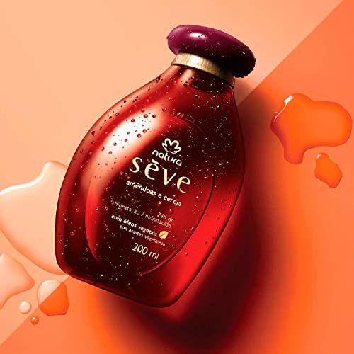 Óleo Desodorante Corporal Amêndoas e Cereja Sève - 200ml