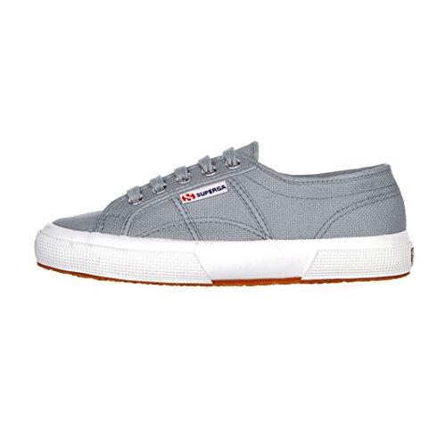 Fodera: tessuto SUPERGA 2750-cotu Classic, Scarpe da ginnastica basse Unisex - Adulto, Light Grey 506, 35 EU