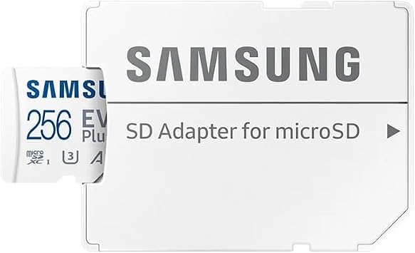 Samsung EVO Plus 256GB MicroSDXC Card UHS-I U3 with SD Adapter